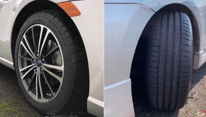 Can I Use Tires That Are 45 Instead Of 50